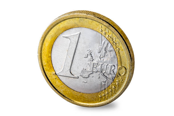 istock One euro coin close-up isolated on white 2235362413