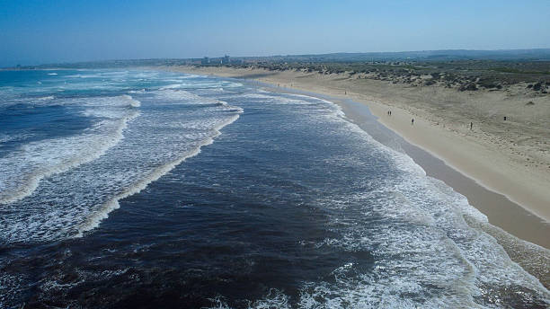istock drone Peniche Portugal aerial view beach 2235364108