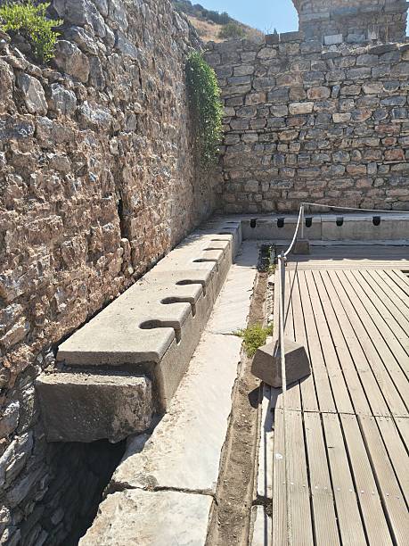 istock Ancient toilets in Ephesus 2235365067