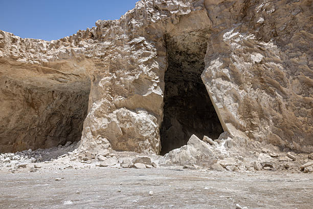 The Garmsar Salt Mine are the largest salt mining complex in west Asia and tourist destination in the Semnan province of Iran, known for its ancient salt deposits, unique tunnel formations, and high-purity salt production. Located near the city of Garmsar, these mines produce salt with purity exceeding 98% and feature impressive natural salt structures, including towering pillars and crystalline tunnel labyrinths. The area also has a rich history of human activity, with the discovery of ancient \