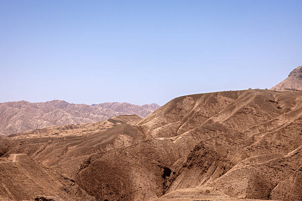 istock Mountains housing the massive salt mines in Garmsar, Iran 2235368493