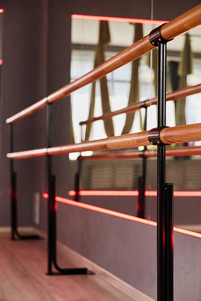 istock A Modern Dance Studio with a Reflective Barre and Ambient Lighting for creativity 2235376235