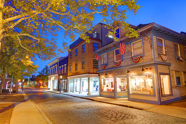 istock Thames Street in Newport, Rhode Island 2235380933