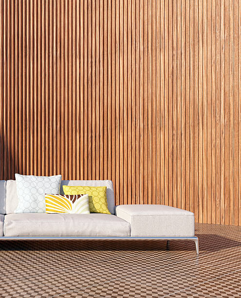 istock Large luxury modern bright interiors Living room mockup illustration 3D rendering image 2235388664