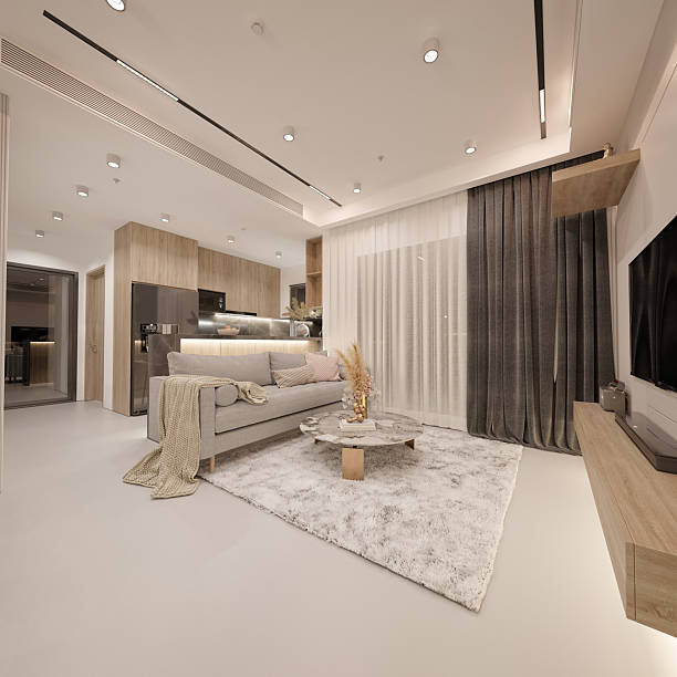 istock 3D Render of Living room 2235389825