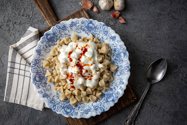 Traditional Turkish cuisine; Turkish ravioli, Turkish name; Mant - Kayseri mant