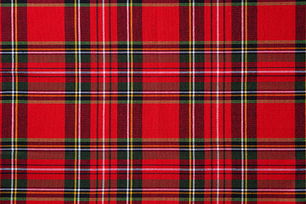 istock Tartan pattern, checkered, colored, seamless fabric for design or wallpaper background. Close up. Copy space. Top view. 2235405452