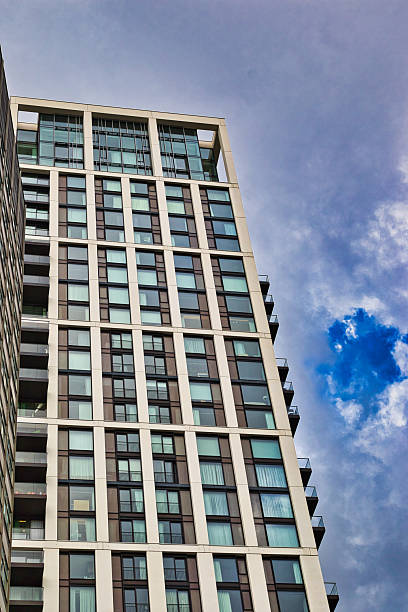 istock Modern Apartment Building Facade  in London, UK. 2235409106