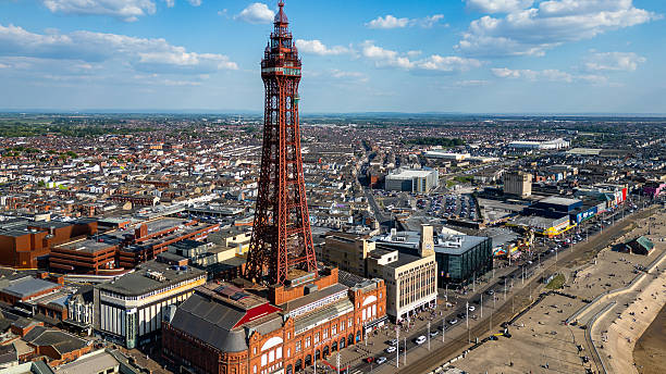 istock Blackpool Tower and Coastal Cityscape 2235410619