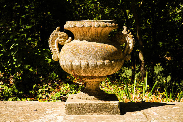 Stone decoration, Prince's Gardens, Aranjuez, Spain.