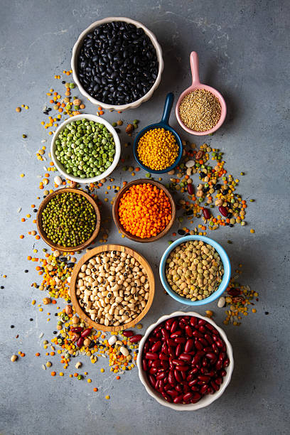 istock Different types of legumes and cereals 2235426659