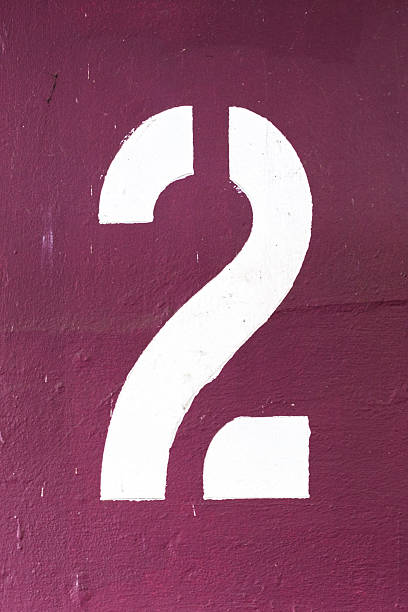 istock A Central Painted Graphic Number Two On A Building Wall In Close-Up 2235427917