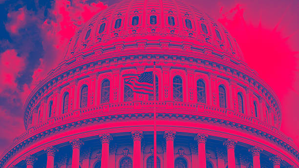 politisches wagnis - government shutdown stock-fotos und bilder