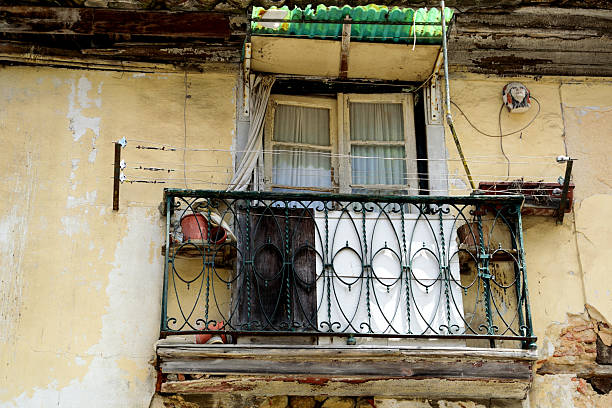 An old balcony in Lisbon