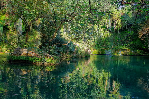 istock Waterfall on a mountain river in Turke 2235431681