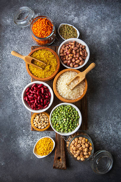 istock Different types of legumes and cereals 2235442372