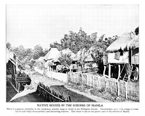 istock Residential district in  Manila, Luzon Island, Philippine Islands, Spanish-American War, 19th Century World History 2235444673