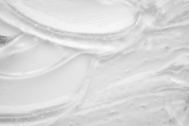 istock Transparent clear liquid serum gel cosmetic texture background 2235455949