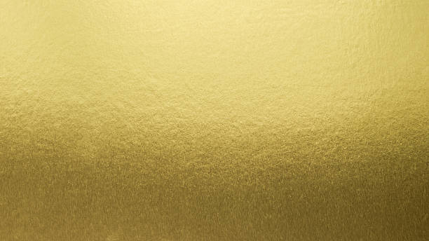 istock Gold background foil leaf metallic golden texture  gradient light shiny reflective wrapping paper bright yellow solid color wallpaper for design decoration element backdrop 2235456027