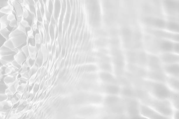 istock Abstract white transparent water shadow surface texture natural ripple background 2235456174