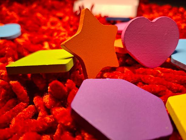 Vibrant, colorful meeples displayed beautifully, perfect for board games, teaching, or decoration, adding fun, charm, and creativity to any collection