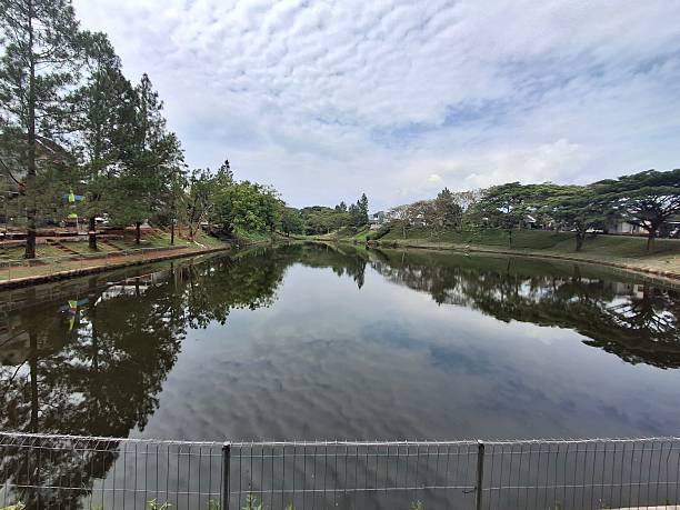 istock Mirror Lake from Indonesia 2235469488