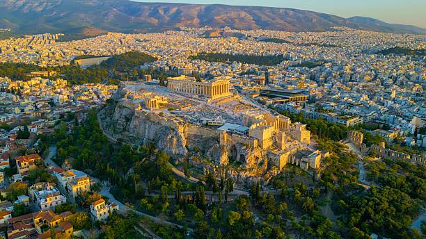 istock Aerial view around the acropolis in Athens, greece 2235470391
