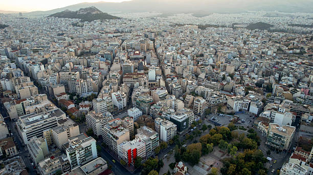 istock Aerial view around the downtown in Athens, greece 2235470598