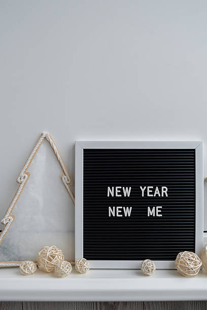 istock Motivational saying NEW YEAR NEW ME. Goals setting concept. Strategy for self development improvement. Inspirational Planning better healthier life. Visual 2235481538