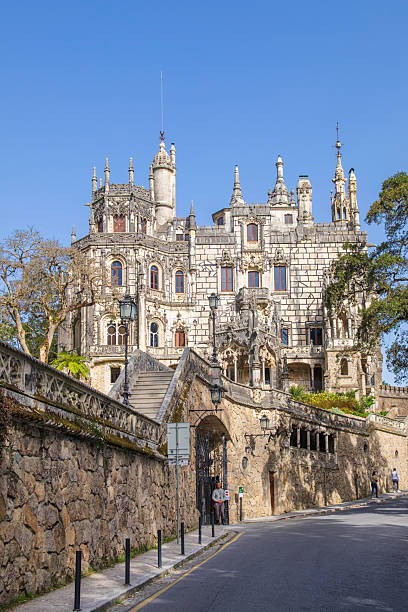 Quinta da Regaleira, a manor house built at the beginning of the 20th century not far the historic centre of Sintra, classified as a World Heritage Site by UNESCO and one of the principal tourist attractions of Sintra