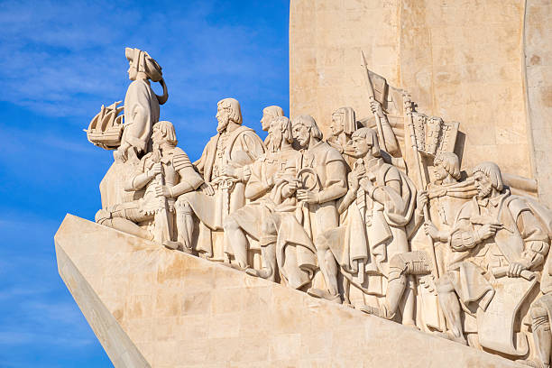 Monument of the Discoveries (Padrão dos Descobrimentos), a work by the Portuguese architect José Ângelo Cottinelli Telmo and sculptor Leopoldo de Almeida, created in 1960 to celebrate the Portuguese Age of Discovery during the 15th and 16th centuries