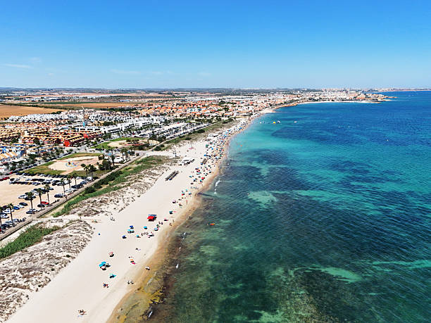 istock Aerial view of Torre de la Horadada beach 2235509862
