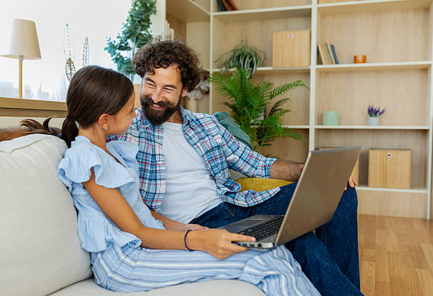 istock Father and daughter share cozy afternoon 2235522711
