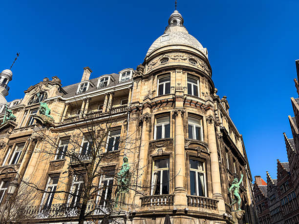 istock Street view of downtown Antwerp, Belgium 2235527396