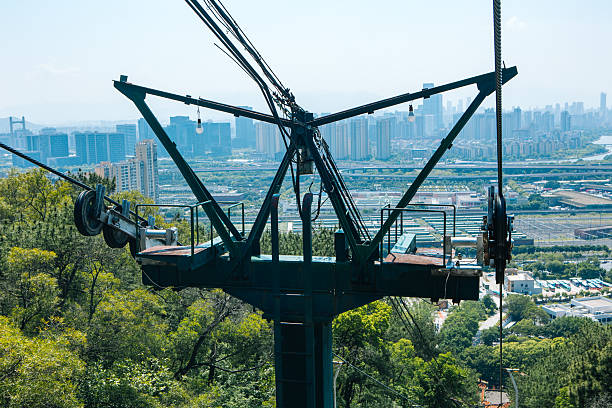 Take a cable car hiking trip to enjoy natural scenery