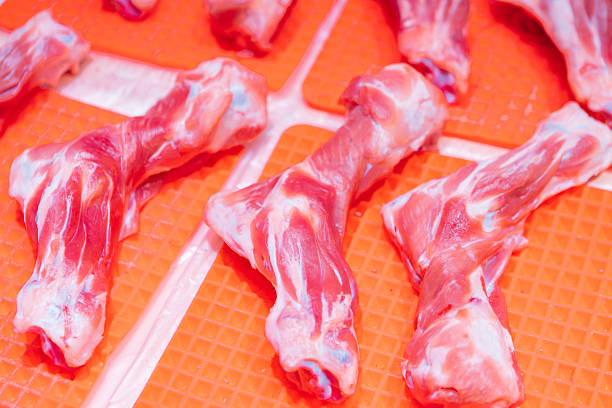 Pork in the market
