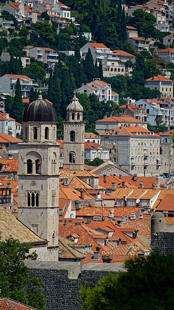 istock Dubrovniks buildings, roofs and city view 2235545997