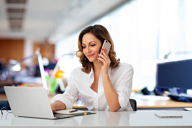 istock Confident businesswoman working at the office 2235549335