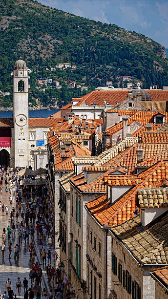 istock Dubrovniks buildings, roofs and city view 2235549351