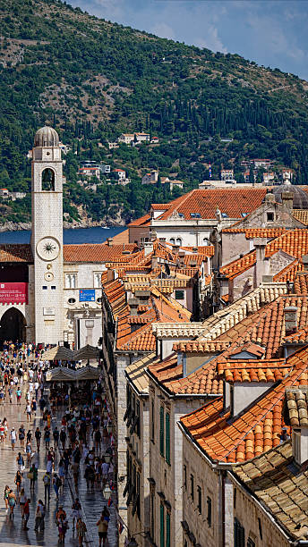 istock Dubrovniks buildings, roofs and city view 2235549610