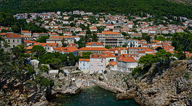 istock Dubrovniks buildings, roofs and city view 2235549729