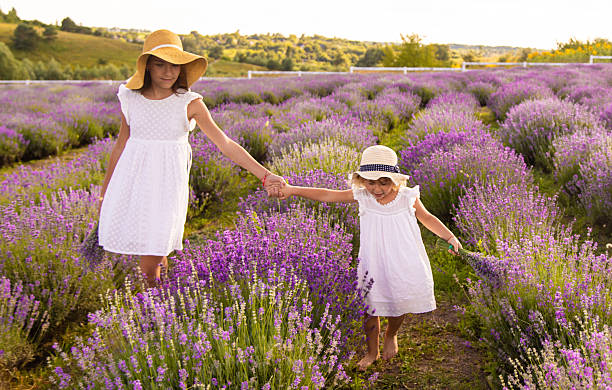 istock Child girl in lavender field. Selective focus. 2235551809