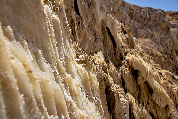 Salt mines of Maras in Sacred valley Peru