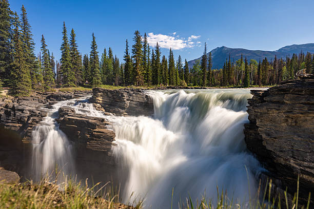 istock Athabasca Falls in Jasper National Park Canada 2235554146