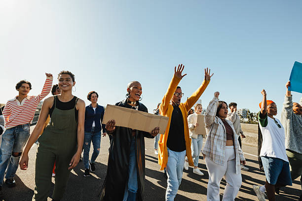 istock Unity in protest: The growing strength of collective action 2235561603