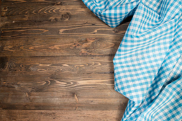 Seamless Blue Rhombus Checkered Background for Traditional Textile Design