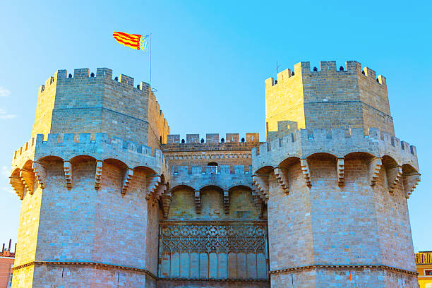 istock Torres de Serranos medieval gate of Valencia 2235564591