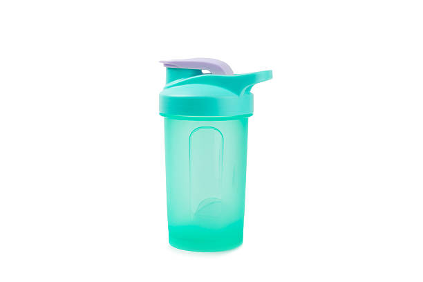 istock Protein powder.protein shake isolated on white background.Shaker bottle with protein.Food supplement.Whey protein powder with shaker for mixing.Sports nutrition.Concept of sports and healthy lifestyle 2235568257