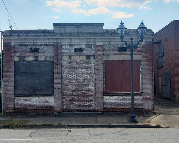 istock Abandoned Commercial Building. Depressed Economy. 2235578247