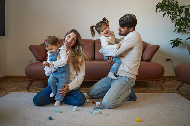 istock Playful family enjoying the day 2235585182